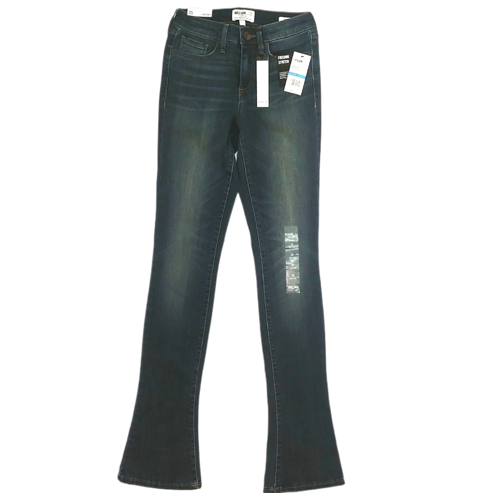WilliamRast KickFlare Freedom Stretch Denim Junior Size 25
